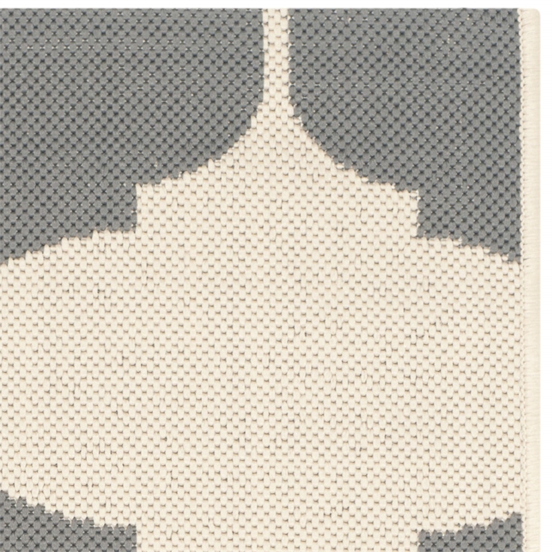 Safavieh Courtyard Beige Indoor Outdoor Rug - 2'7