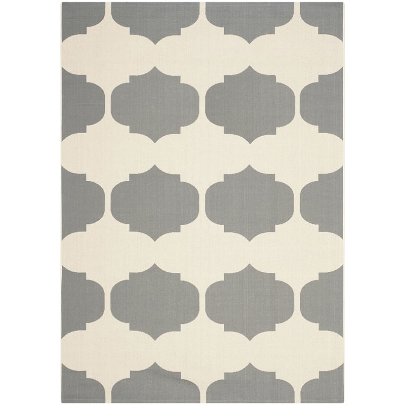 Safavieh Courtyard Beige Indoor Outdoor Rug - 6'7