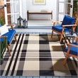 Safavieh Courtyard Black Indoor Outdoor Rug - 9' x 12'