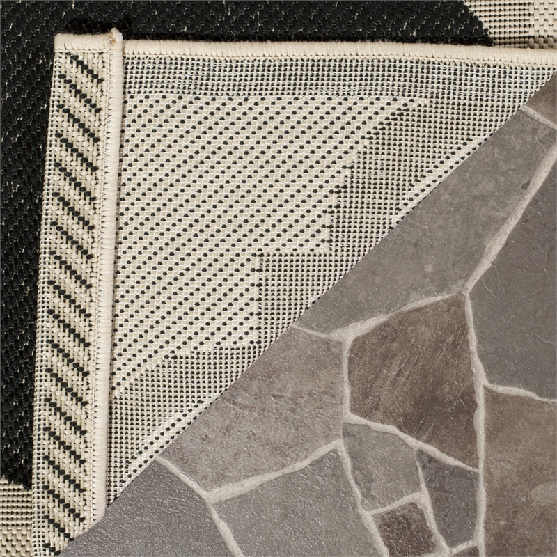 Safavieh Courtyard Terracotta Indoor Outdoor Rug - Square 5'3