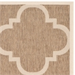 Safavieh Courtyard Brown Indoor Outdoor Rug - 5'3