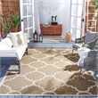 Safavieh Courtyard Brown Indoor Outdoor Rug - Square 4'