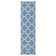 Safavieh Courtyard Blue Indoor Outdoor Rug - Runner 2'3