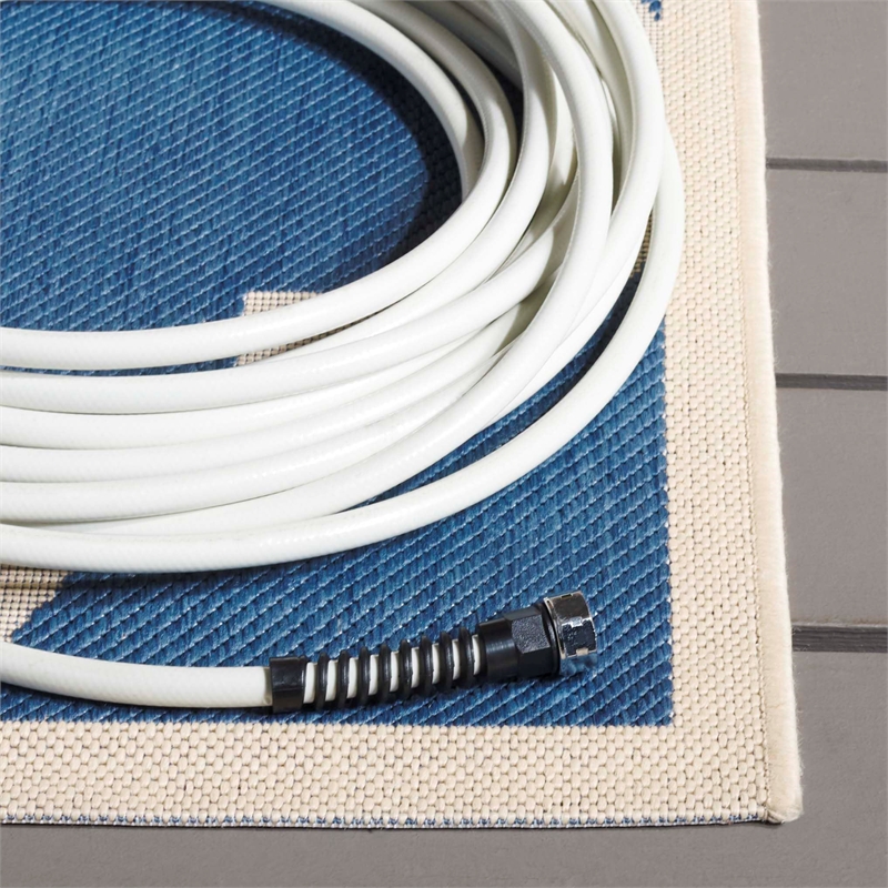 Safavieh Courtyard Blue Indoor Outdoor Rug - Square 7'10