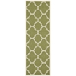 Safavieh Courtyard Green Indoor Outdoor Rug - Runner 2'3