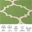 Safavieh Courtyard Green Indoor Outdoor Rug - Square 4'