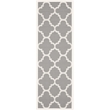Safavieh Courtyard Grey Indoor Outdoor Rug - Runner 2'3
