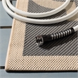 Safavieh Courtyard Grey Indoor Outdoor Rug - Runner 2'4
