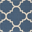 Safavieh Courtyard Navy Indoor Outdoor Rug - 8' x 11'