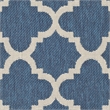 Safavieh Courtyard Navy Indoor Outdoor Rug - Runner 2'7