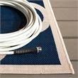 Safavieh Courtyard Navy Indoor Outdoor Rug - Square 5'3