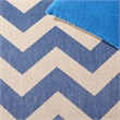 Safavieh Courtyard Blue Indoor Outdoor Rug - Square 4'