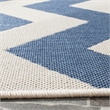 Safavieh Courtyard Blue Indoor Outdoor Rug - Square 5'3