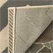 Safavieh Courtyard Grey Indoor Outdoor Rug - Square 4'