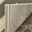 Safavieh Courtyard Grey Indoor Outdoor Rug - Square 5'3