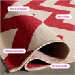 Safavieh Courtyard Red Indoor Outdoor Rug - 4' x 5'7