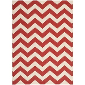 Safavieh Courtyard Red Indoor Outdoor Rug - 5'3&quot x 7'7&quot