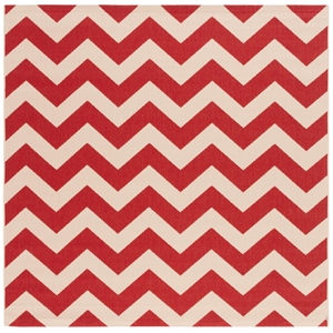 Safavieh Courtyard Red Indoor Outdoor Rug - Square 6'7&quot