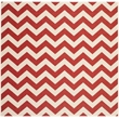 Safavieh Courtyard Red Indoor Outdoor Rug - Square 7'10