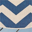 Safavieh Courtyard Navy Indoor Outdoor Rug - Round 5'3
