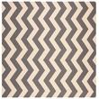 Safavieh Courtyard Grey Indoor Outdoor Rug - Square 5'3