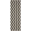 Safavieh Courtyard Black Indoor Outdoor Rug - Runner 2'3