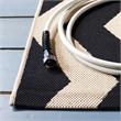 Safavieh Courtyard Black Indoor Outdoor Rug - Square 8'