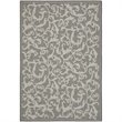 Safavieh Courtyard Anthracite Indoor Outdoor Rug - 2'7