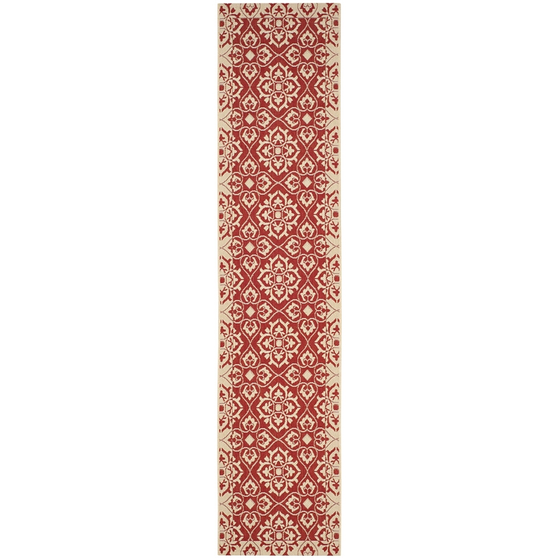 Safavieh Courtyard Red Indoor Outdoor Rug - Runner 2'3