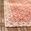 Safavieh Courtyard Red Indoor Outdoor Rug - Runner 2'3