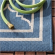 Safavieh Courtyard Blue Indoor Outdoor Rug - 2' x 3'7