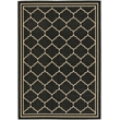 Safavieh Courtyard Blue Indoor Outdoor Rug - 6'7