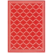 Safavieh Courtyard Red Indoor Outdoor Rug - 4' x 5'7