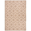 Safavieh Courtyard Brown Indoor Outdoor Rug - 5'3