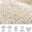Safavieh Courtyard Brown Indoor Outdoor Rug - 5'3