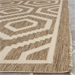 Safavieh Courtyard Brown Indoor Outdoor Rug - 6'7