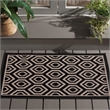 Safavieh Courtyard Black Indoor Outdoor Rug - 2' x 3'7