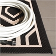 Safavieh Courtyard Black Indoor Outdoor Rug - 2' x 3'7