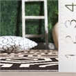 Safavieh Courtyard Black Indoor Outdoor Rug - 8' x 11'