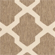 Safavieh Courtyard Brown Indoor Outdoor Rug - 6'7