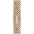 Safavieh Courtyard Brown Indoor Outdoor Rug - Runner 2'3
