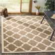 Safavieh Courtyard Brown Indoor Outdoor Rug - Runner 2'7
