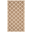 Safavieh Courtyard Brown Indoor Outdoor Rug - Runner 2'7
