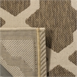 Safavieh Courtyard Brown Indoor Outdoor Rug - Square 4'