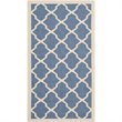 Safavieh Courtyard Blue Indoor Outdoor Rug - 2' x 3'7