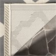 Safavieh Courtyard Anthracite Indoor Outdoor Rug - 9' x 12'