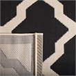 Safavieh Courtyard Black Indoor Outdoor Rug - Square 4'