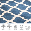 Safavieh Courtyard Navy Indoor Outdoor Rug - Runner 2'3