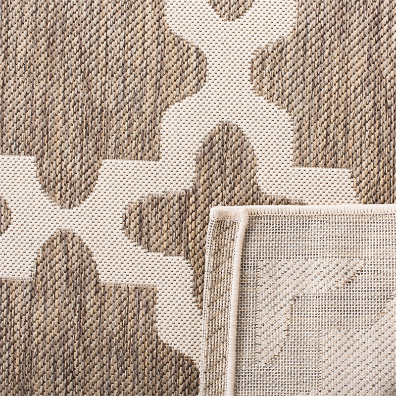 Safavieh Courtyard Brown Indoor Outdoor Rug - 2' x 3'7