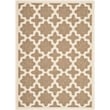 Safavieh Courtyard Brown Indoor Outdoor Rug - 5'3
